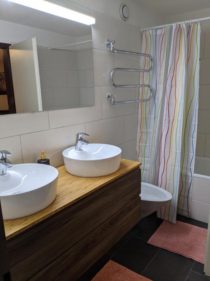 Ferienwohnung Alpenblick 다보스 외부 사진