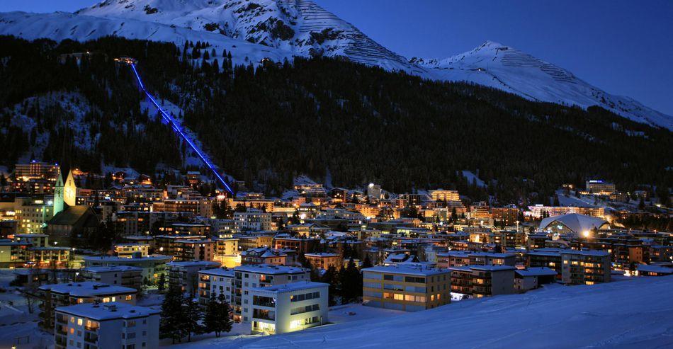 Ferienwohnung Alpenblick 다보스 외부 사진